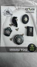 Disney Parks Crocs Jibbitz Charms Haunted Mansion Icons Glow In The Dark 5p 2025