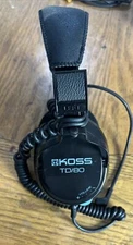 Koss TD80 Home and Portable Stereo Headphones with Dual Volume Controls