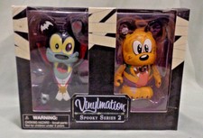 DISNEY VINYLMATION SPOOKY 2 SERIES 3" GOOFY AND PLUTO FIGURE SET NEW