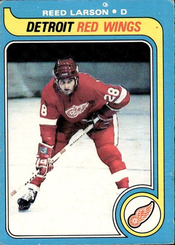 1979-80 O-Pee-Chee #213 Reed Larson - 第 1/2 張圖片