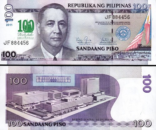 Philippines 6 Pcs SET, 100 Piso 2011 2013, Commemorative , UNC - Picture 7 of 7