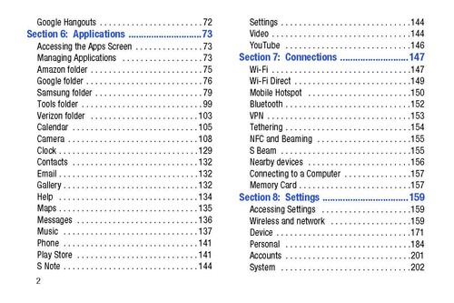 Manuale utente per smartphone Samsung Galaxy Note 3 SM-N900V Verizon su CD - Foto 4 di 12