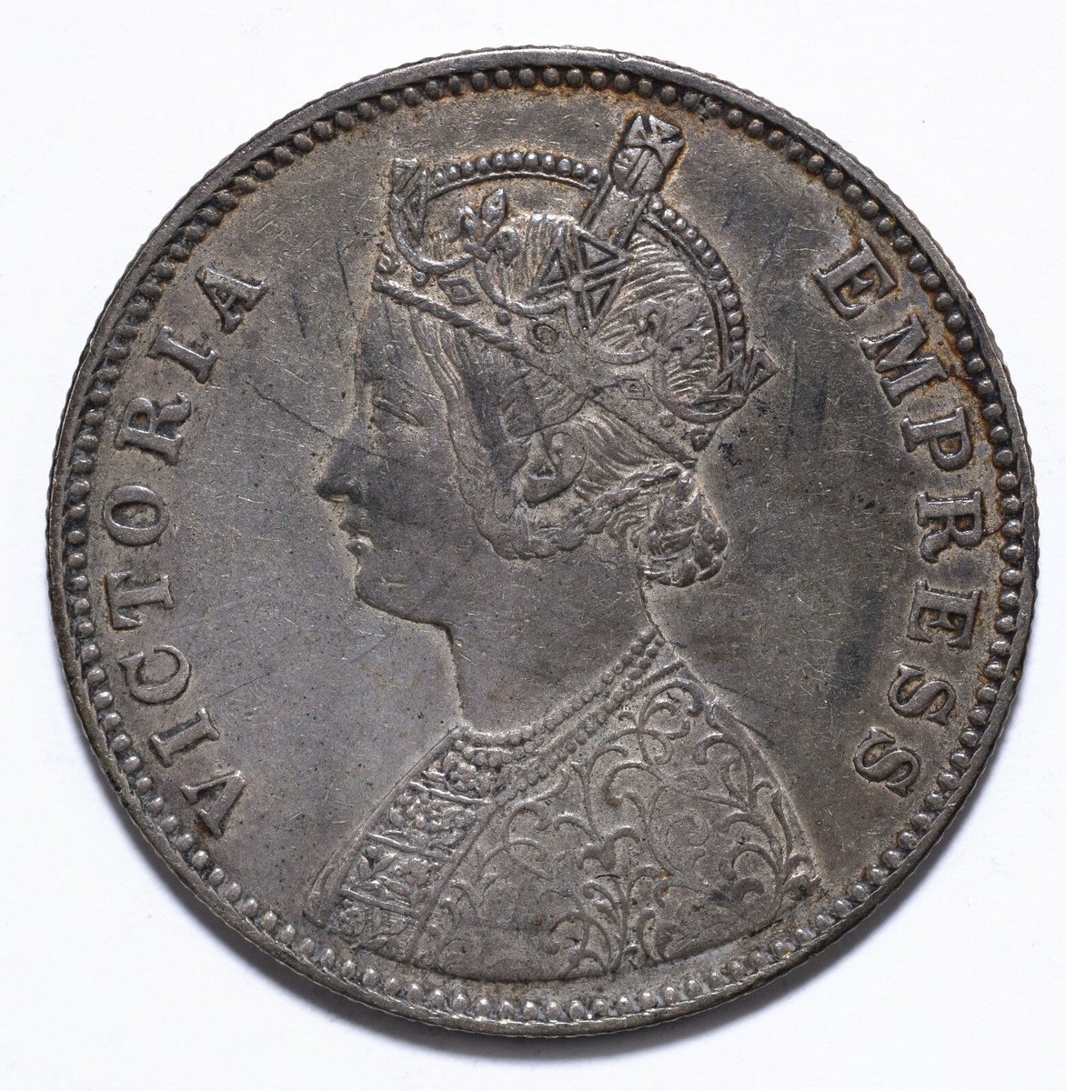 1884, India British, 1 Rupee, Victoria, Silver, nEF, KM# 492, Lot [540] |  eBay Australia