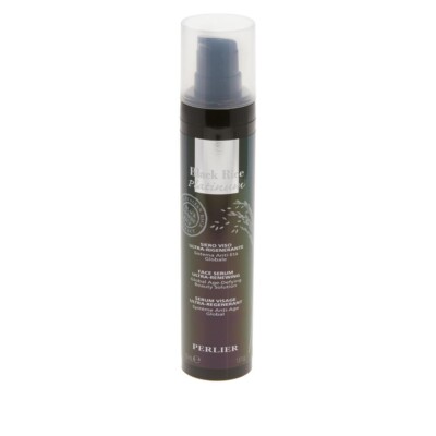 PERLIER Black Rice Face Serum Ultra Renewing Age Defying 1.6 oz Made In Italy