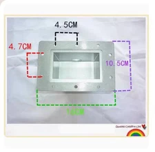 Industrial Microwave Rectangular Waveguide Magnetron Emission Cavity BJ26