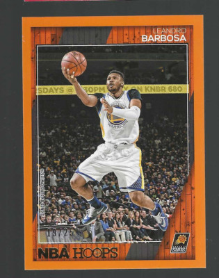 LEANDRO BARBOSA 2016-17 Panini NBA Hoops Orange /25 #252 Warriors