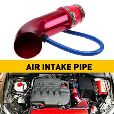 Universal Cold Air Intake Induction Filter Kit Pipe Power Flow Hose System