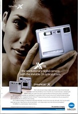 Minolta DIMage XOriginal Vintage Print Ad