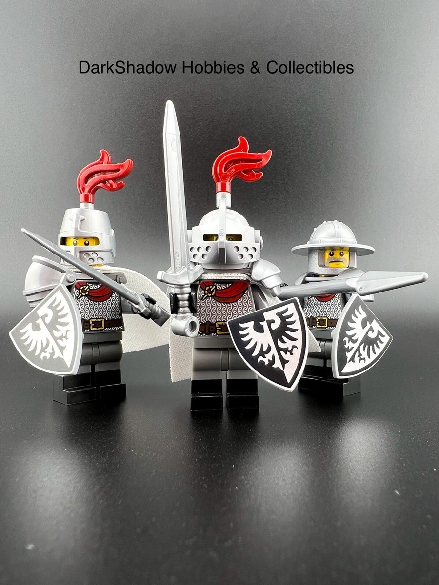Lego Castle 2022 BAM Black Falcon Lot 3 Minifigures Lion Knight