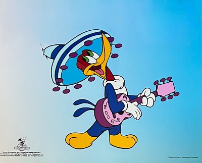 WOODY WOODPECKER SOUTH OF THE BORDER Limited Edition Sericel