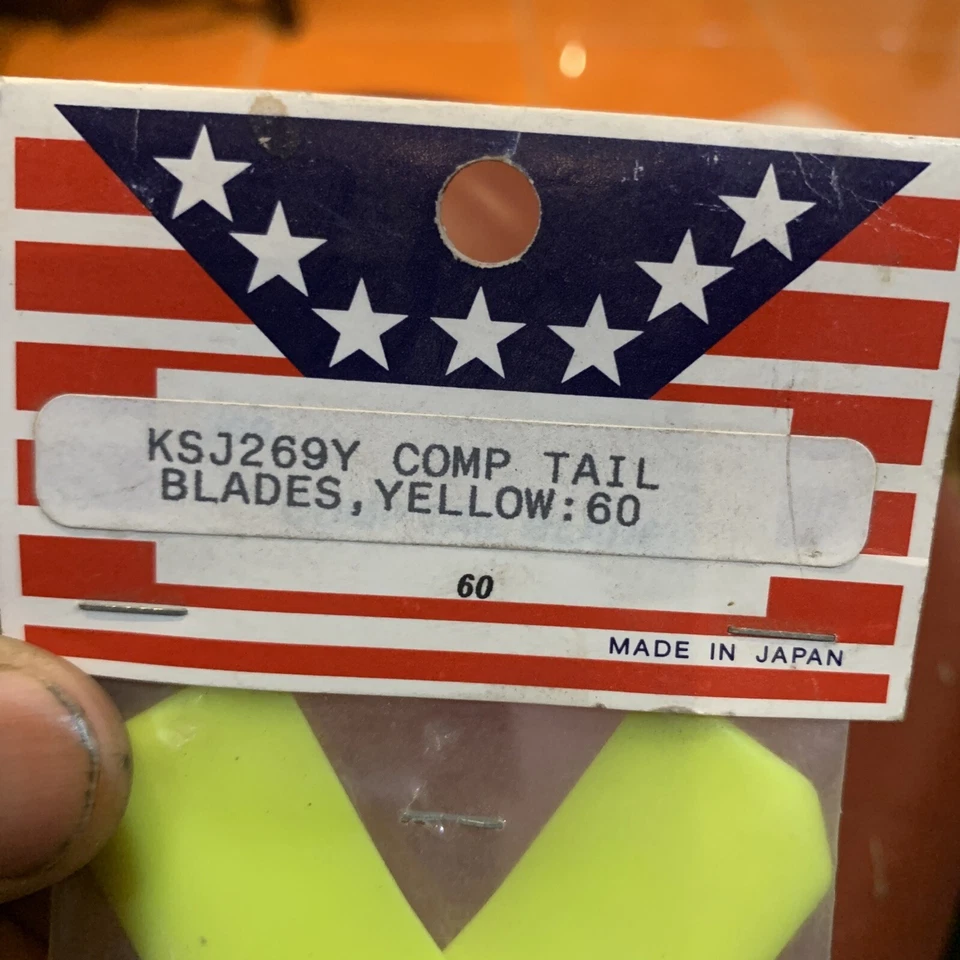 KSJ 269Y Comp хвост лезвия желтый:60 [оригинальный NewOldStock] 🇺🇸США - Изображение 2 из 4