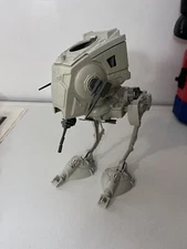 Vtg Star Wars AT-ST Imperial Scout Chicken Walker Kenner Original Cracked Foot