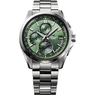 CASIO OCEANUS OCW-T2600SG-3AJR Radio Solar Men's Watch Green Dial