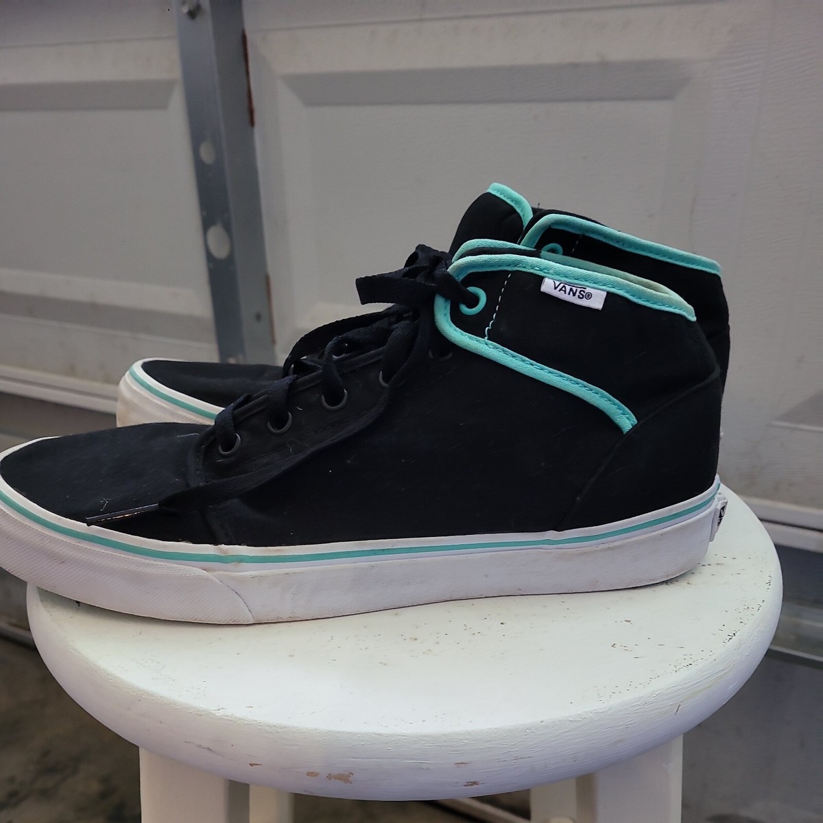 Vans Off The Wall Black TB4R Lace Up Shoes Size Men 11 | eBay display picture 2