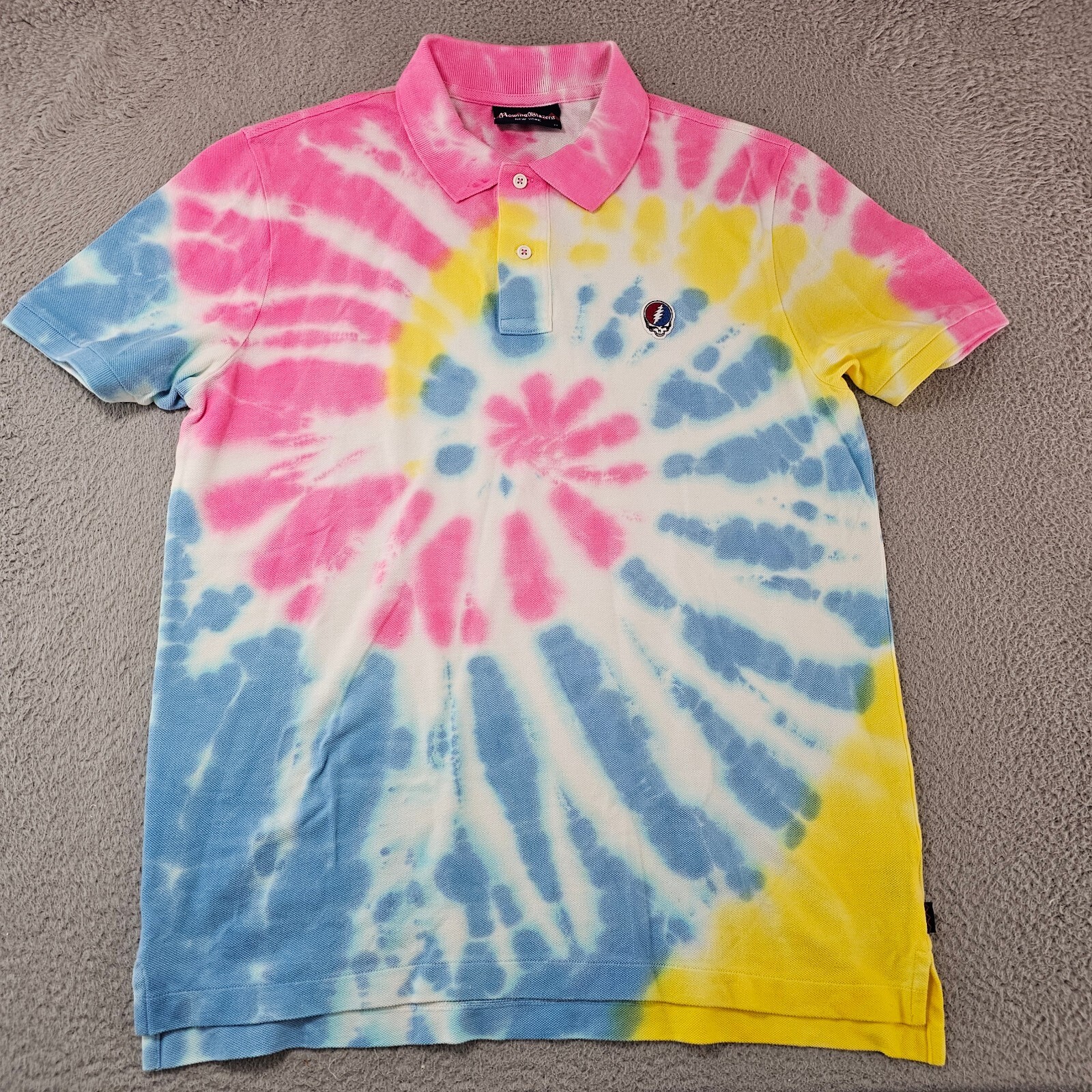 FILA Blazer da canottaggio x Grateful Dead Stealie polo uomo media tinta unita cotone