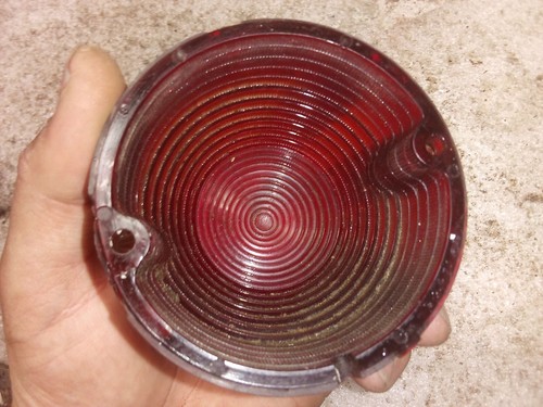 Original Two OEM 1956 56 Chevrolet Belair 210 150 Tail Light Lens Guide R1 56 - Picture 12 of 14
