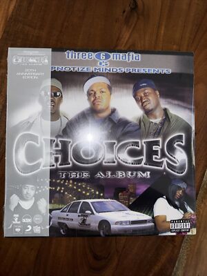 Choices: Album (cloudy clear) by Three 6 Mafia-20th Anniversary Edition #0137