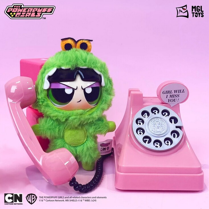 The Powerpuff Girls Buttercup Plush Party Series 7~8.6In Action