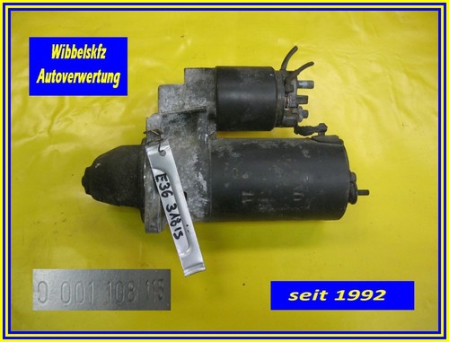 BMW E36, 318is,         Anlasser, Starter, Bosch, 001 108 115,