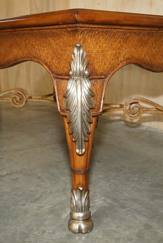 EXQUISITE EXTRA LARGE THOMASVILLE SAFARI COLLECTION OCCASIONAL COFFEE TABLE - Picture 16 of 24