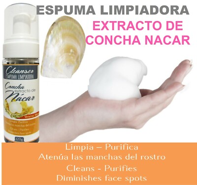 JABÓN LIMPIADORA EXTRACTO CONCHA NACAR VERACRUZ MEXICO  Concha Nacar