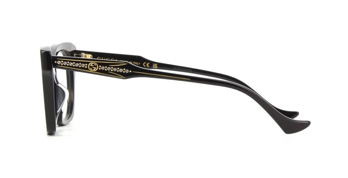 Gucci GG1299O Black (001) Eyeglasses | eBay