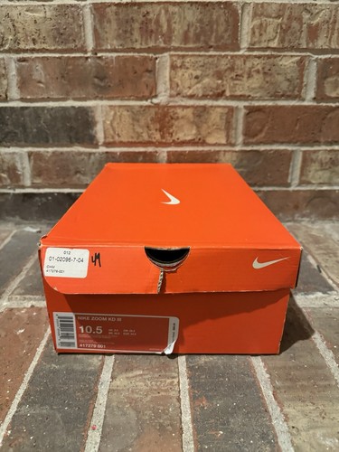 VNDS 10.5 Nike Zoom KD 3 III Oklahoma City Thunder OKC Away Black 417279-001 Men - Picture 10 of 11