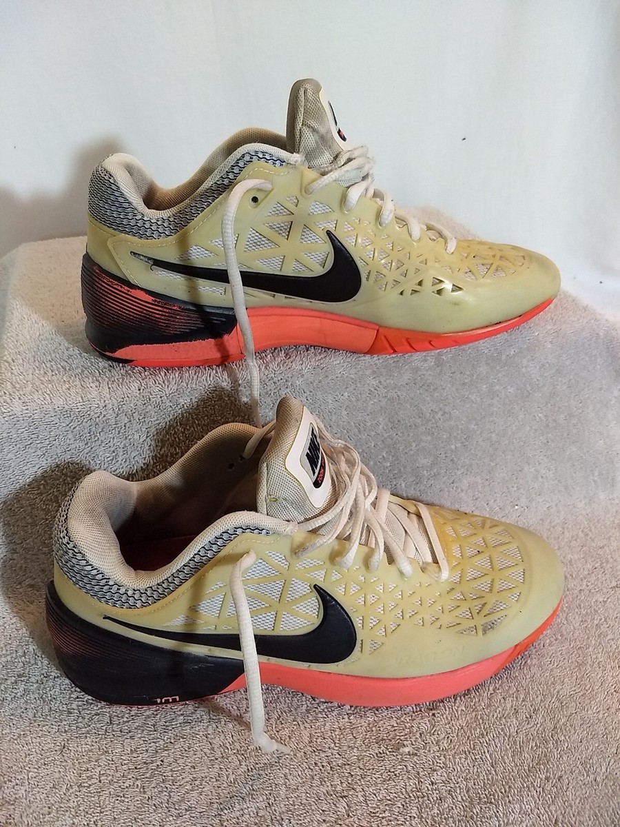 状態良 ナイキ ZOOM CAGE 2 ズーム Dragon テニスシューズ Nike™ Zoom Cage 2 Dragon Sneakers ~ 705260-101 ~ Women Sz