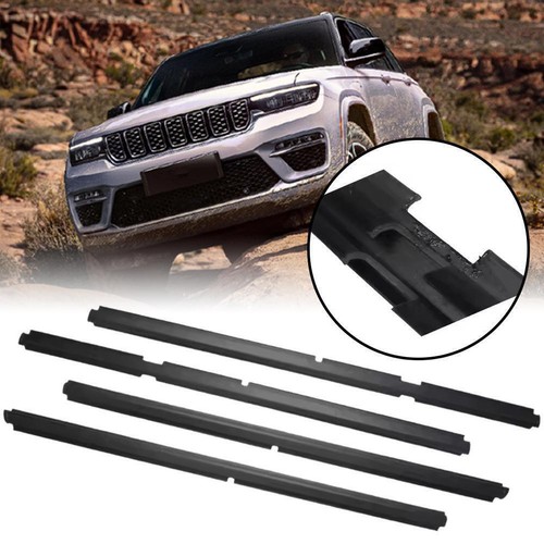 For Jeep Cherokee Sealing Strips Window Sweep Front Windproof Rear & B8E2 P4Y0 - Picture 8 of 11