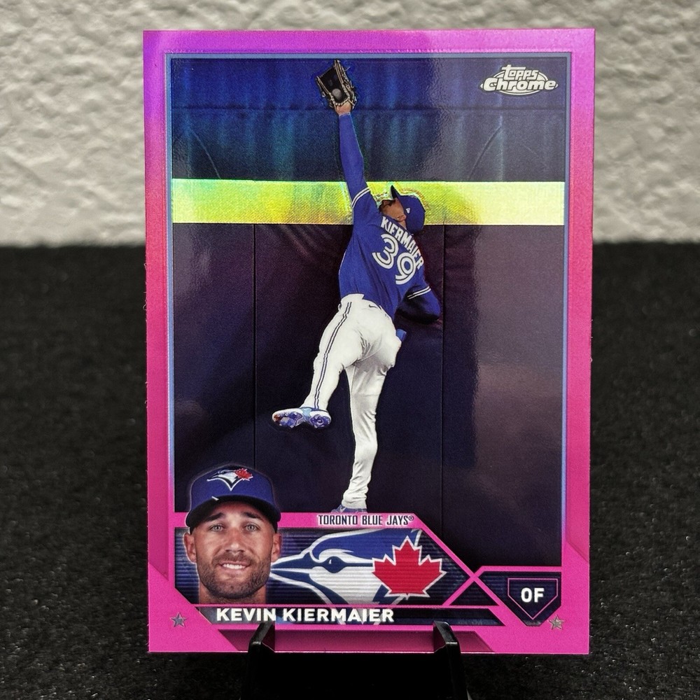 Kevin Kiermaier 2023 Topps Chrome Update Pink Refractor #USC113 LA Dodgers