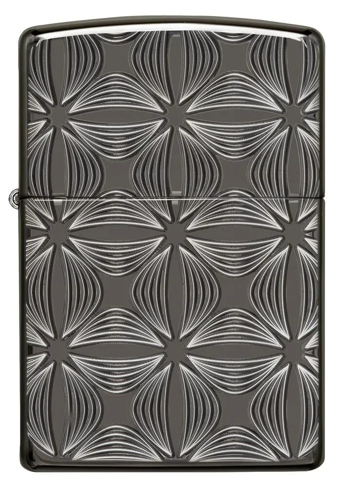 ZIPPO® LIGHTER ZIPPO Zippo 29665 Decorative Pattern Design Black Ice | eBay