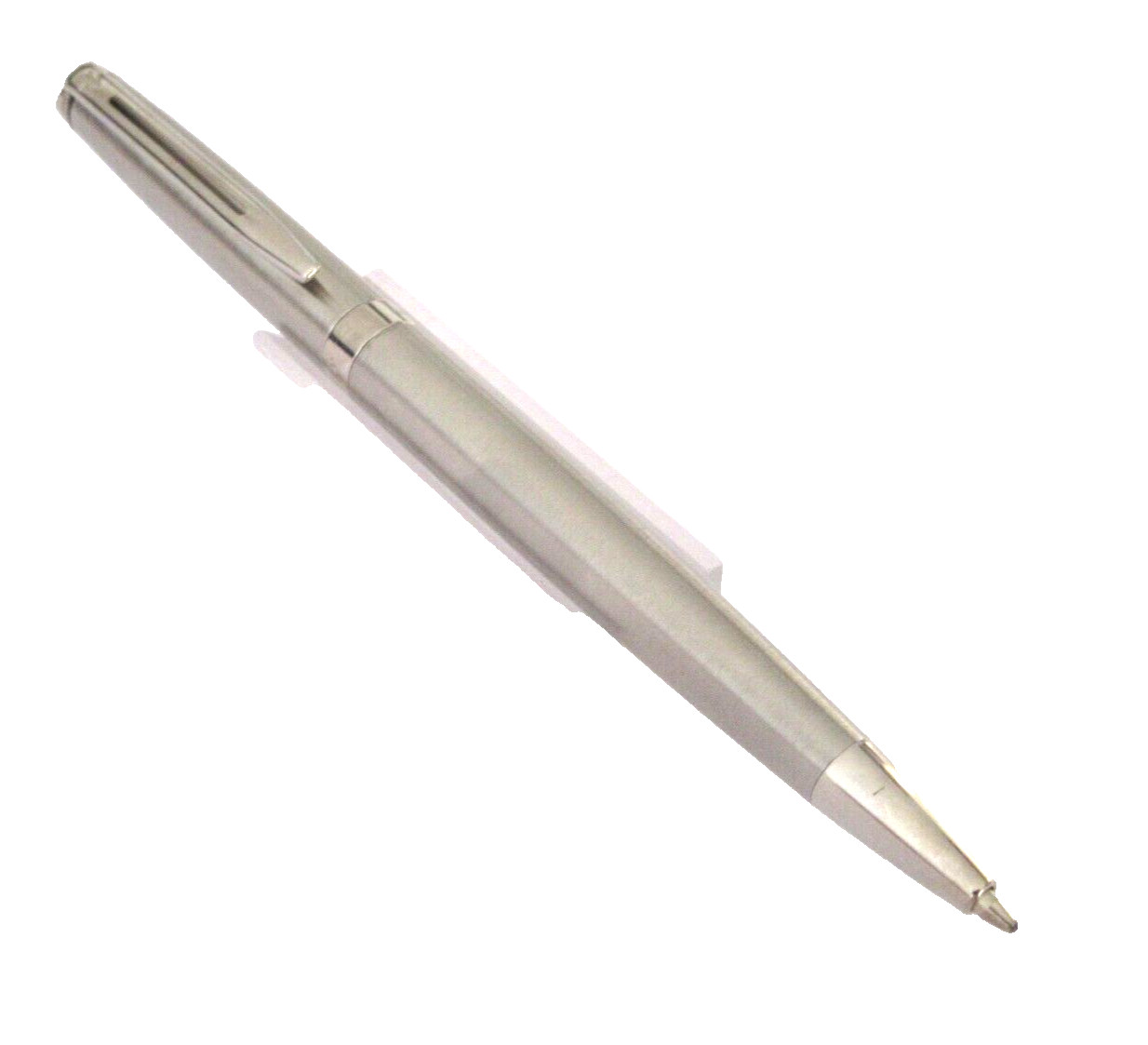 Waterman Hémisphère slim acier brossé stylo bille rechargeable MX586