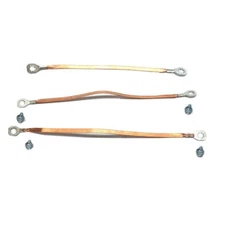 1967 Chevelle El Camino Engine Wire Ground Strap Kit- New Factory Style