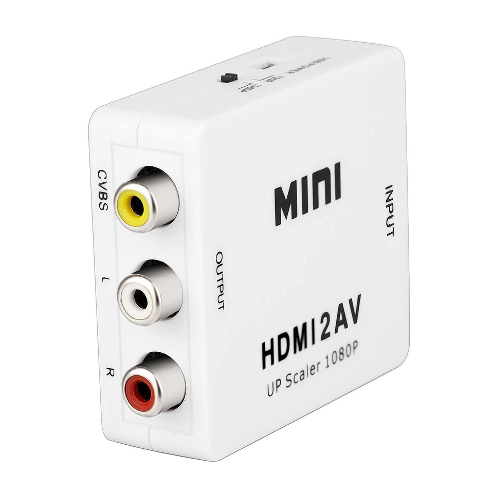 HDMI to RCA Converter Video Audio 2 Channel Composite CVBS AV Output USB Power - Image 4 of 4