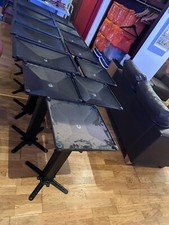 Bolero style Rectangular Cast Iron table leg