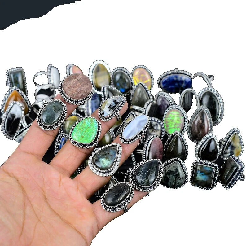 Animals & Insects Silver Plated Band Fashion Rings