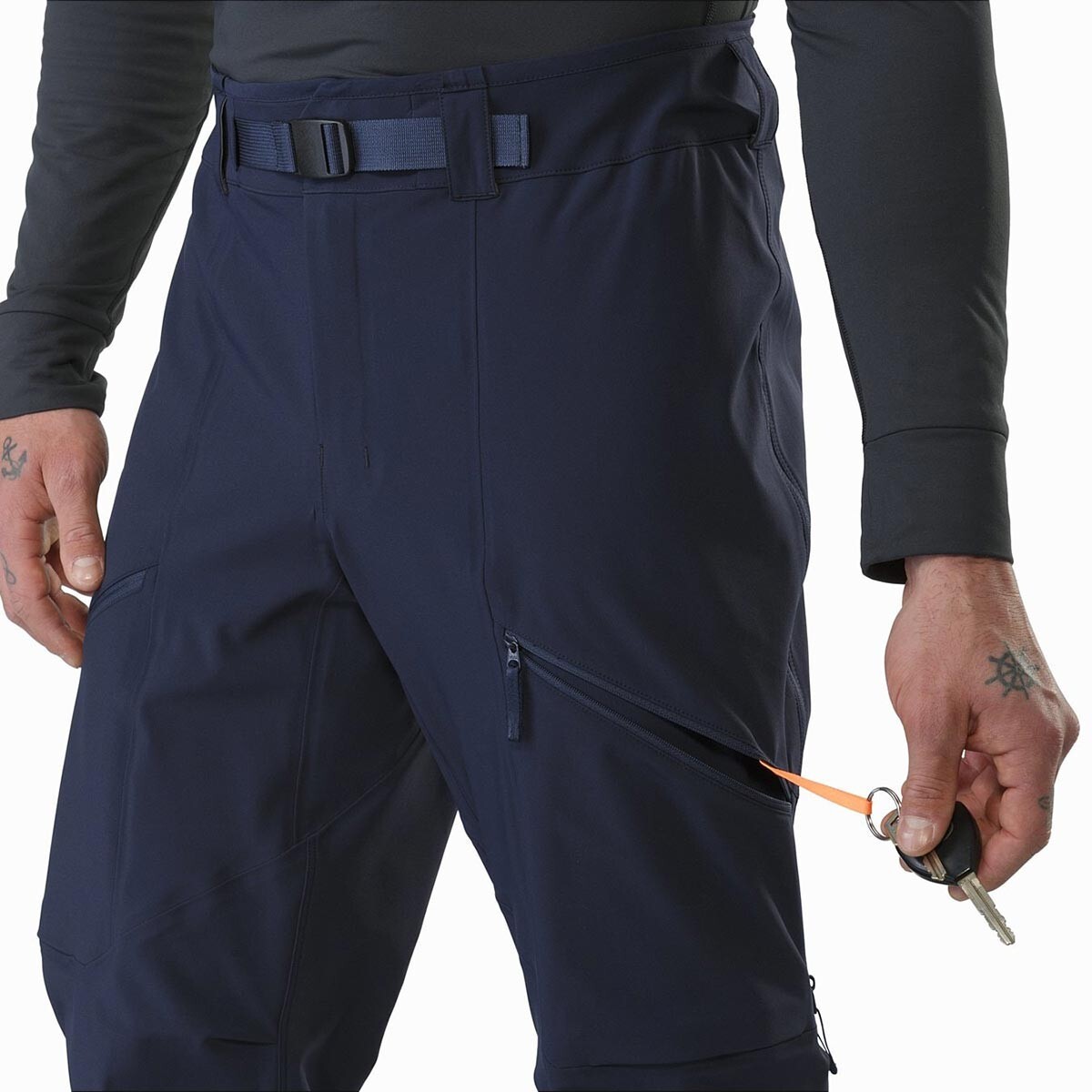 Arc'teryx Rush FL Ski Touring Pants NEW Men's M Tui Blue #347772