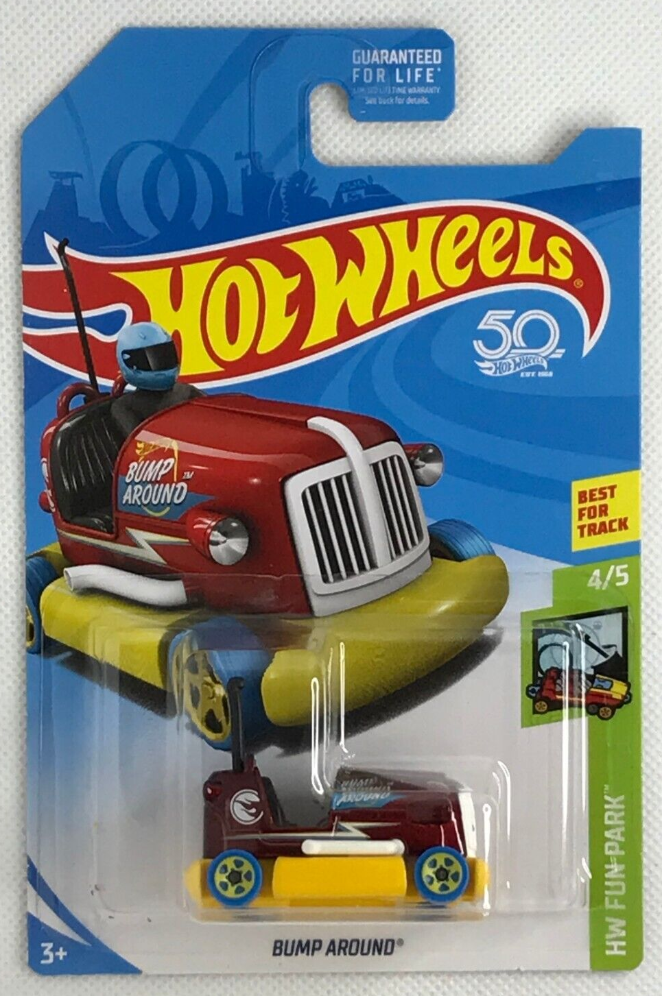 2018 Hot Wheels Treasure Hunts Bump Around Limited Edition # 4 Of 5