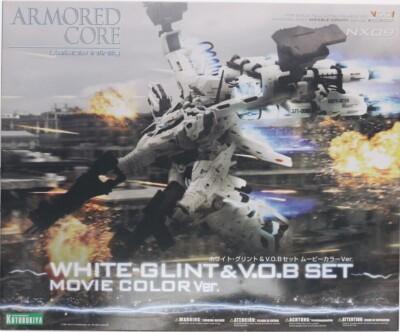 NEW KOTOBUKIYA Armored Core Line Arc White Glint & V.O.B Set 1/72 Model Kit