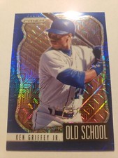 140/199 BLUE MOJO 2021 Panini Prizm Old School Ken Griffey Jr
