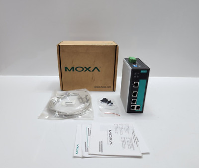 MOXA EDS-405A 5-PORT Einsteiger Managed Schalter 3093000001654 Rev 2.0.0