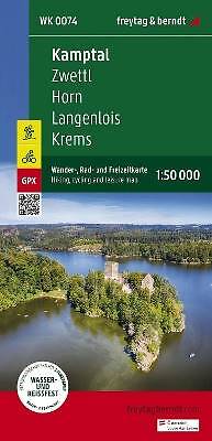 Kamptal, hiking, cycling and leisure map 1:50,000,
