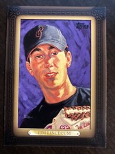 Tim Lincecum 2008 Topps Dick Perez Portrait  #WMDP5 San Francisco Giants