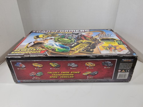 Transformers RPMs Construcción Devastator Showdown Pista de Carreras Nuevo Sellado - Imagen 7 de 8