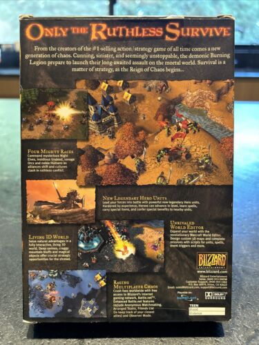 WarCraft III: Reign of Chaos (PC, 2002) komplett in Box - Bild 2 von 5