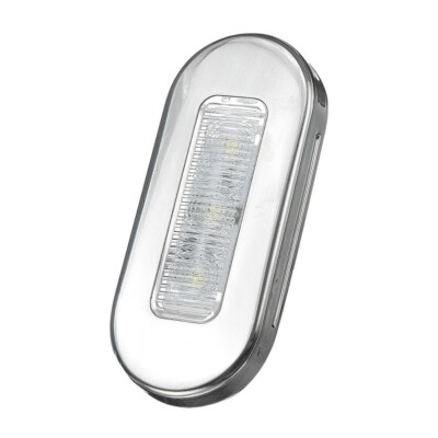 Hochwertiges 12 V LED Höflichkeitslicht für Yacht Marine Boot klare Linse (4 Stück)