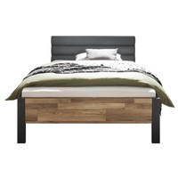 Jugendzimmer Bett Bettgestell 120X200Cm Schlafzimmer Jugendbett Eiche Grau