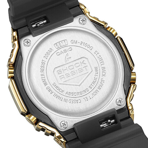 CASIO GM-2100G-1A9JF [G-SHOCK Black & Gold Color model CASIO GM-2100G-1A9JF [G-SHOCK Black & Gold Color model