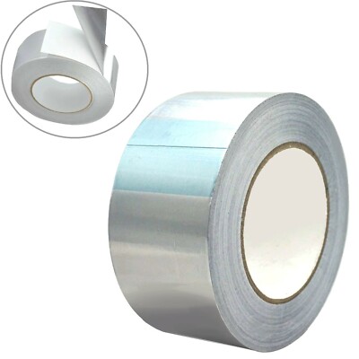 Stark Selbstklebendes Alu-Klebeband – 48 Mm X 50 M, Silber, Hitzebeständig & Feuerfest