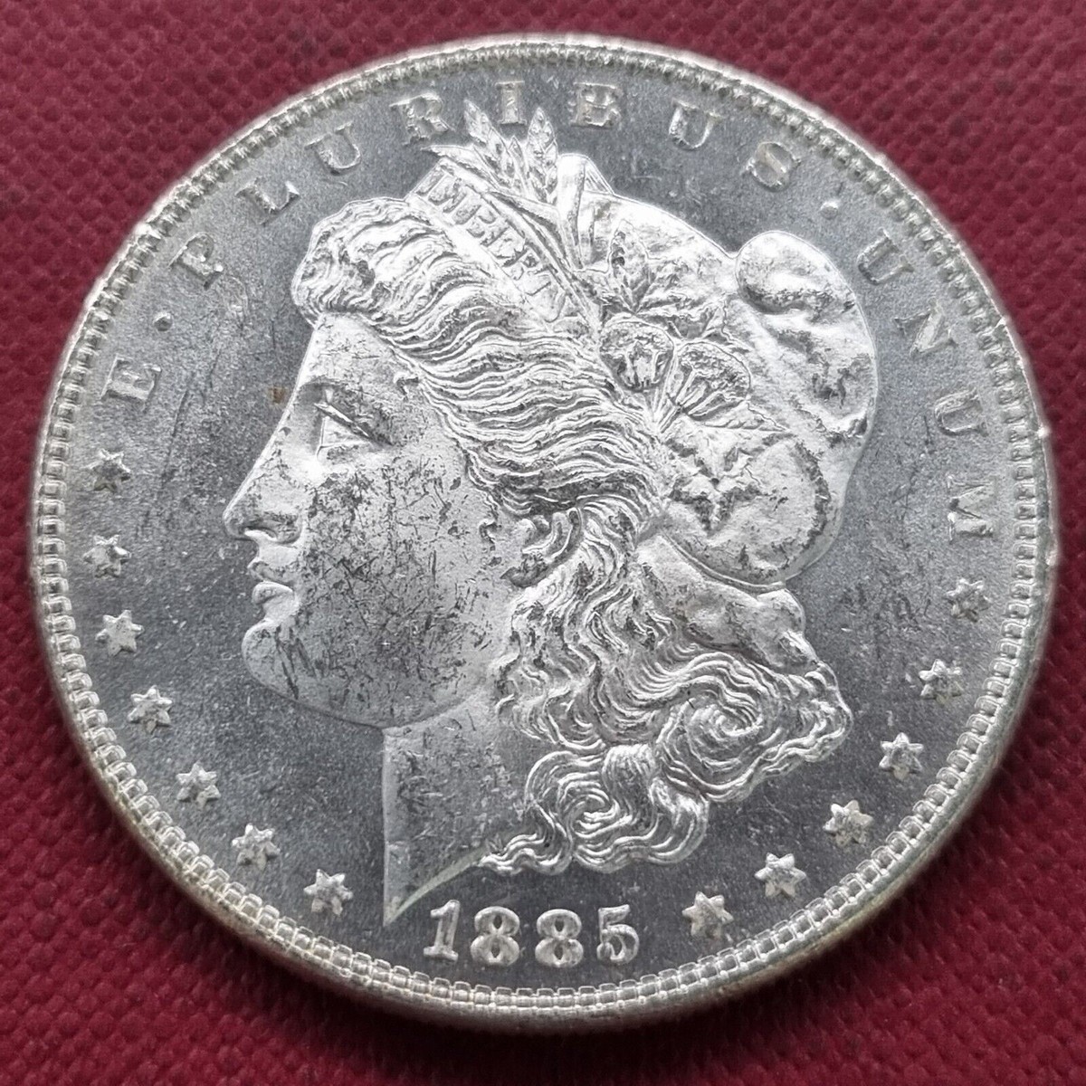 1885 Morgan Dollar $1 High Grade BU DMPL #33651 | eBay